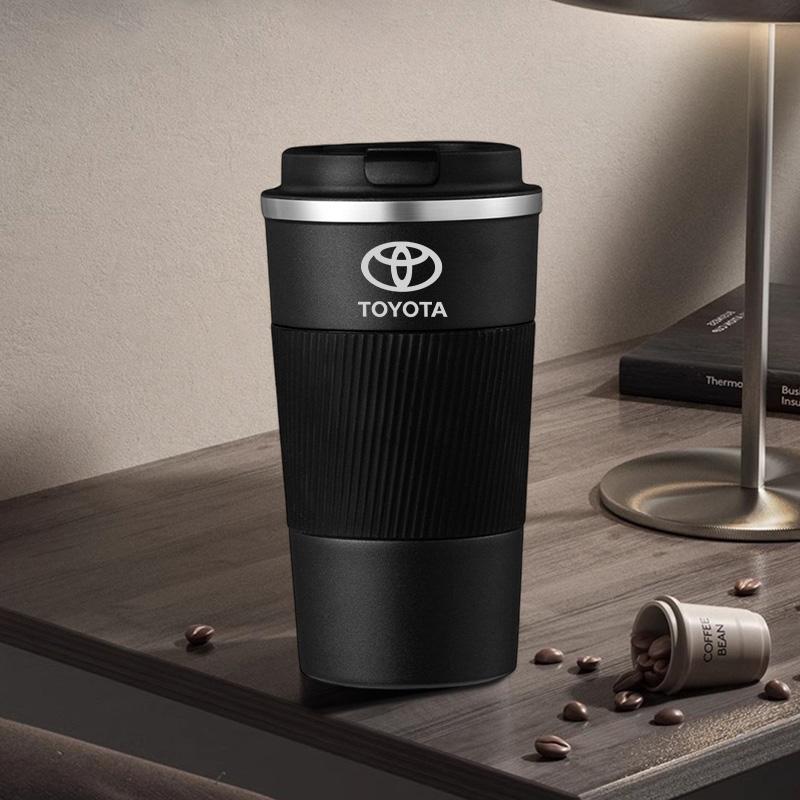 

For Toyota CR-V Verso Hiace Prius Mirai Trd Corolla Universal Smart Insulation Cup Car Thermos Mug Water Bottle Auto Accessories