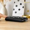 Zipper Closure Polka Dot Pattern Wallets Bifold Design Small Coin Purse Short Card Holder  Travel