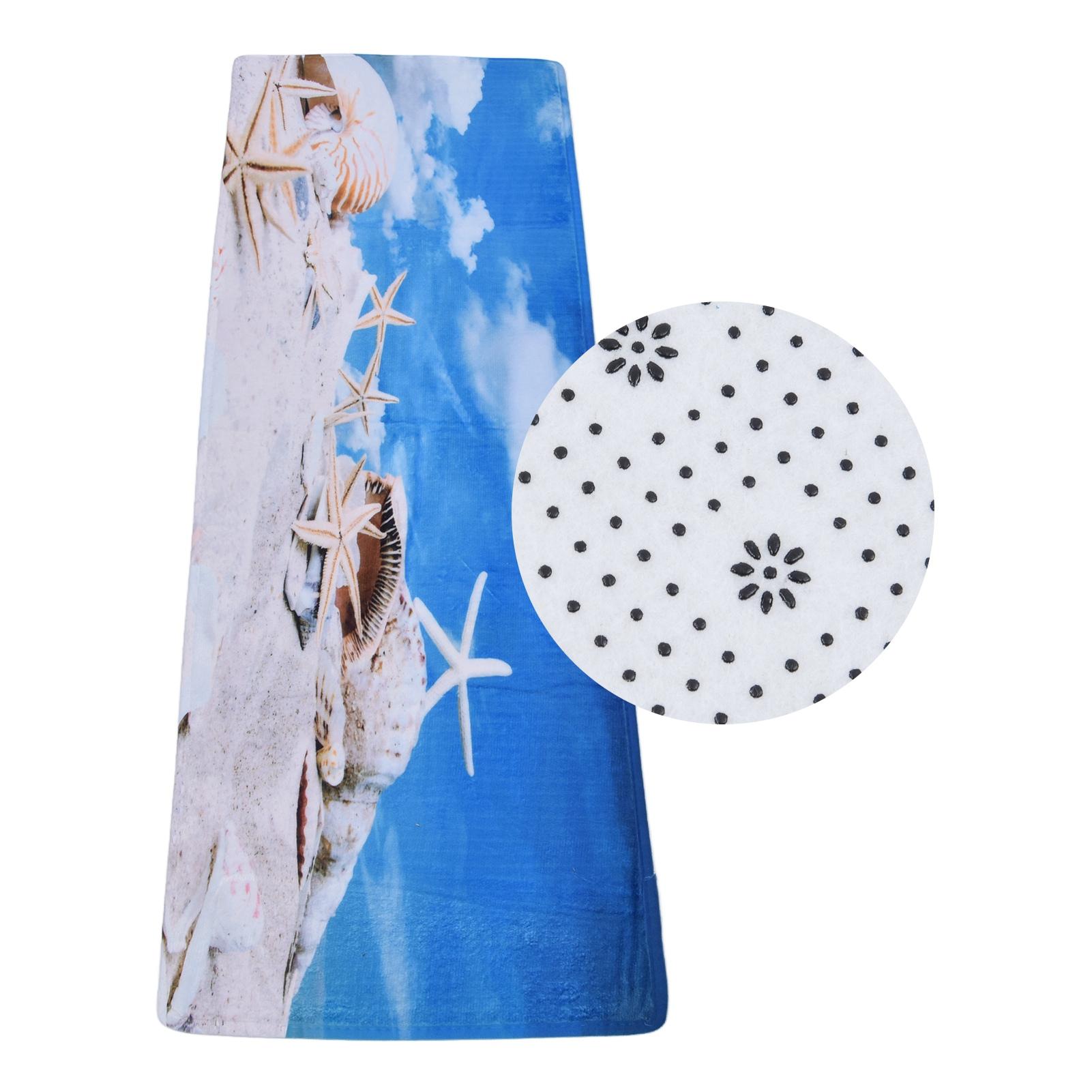 

Home Entrance Carpet Anti Slip Soft Decorative Floor Mat for Bathroom Kitchen Living Room 40x60cm/15.75x23.62in