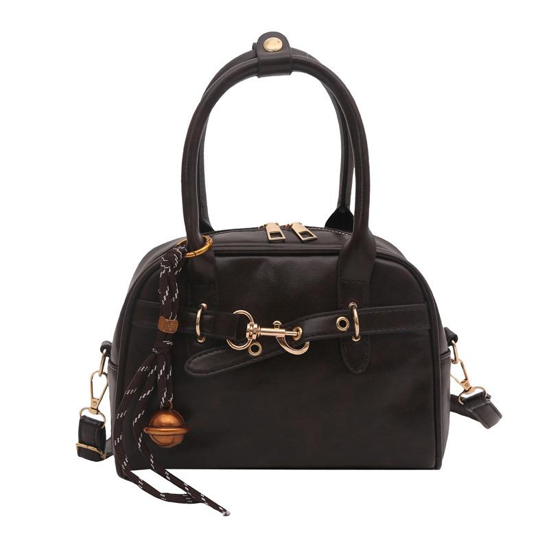 Retro portable commuter bag women's autumn 2025 new Korean version of niche underarm bag large-capacity one-shoulder crossbody bag