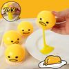 Yolk Fidget Toy Stress Relief Vomiting Toy, Cartoon Egg Squeeze Office Reliever Sensory Hand Exercise Relaxation Ball Anxiety