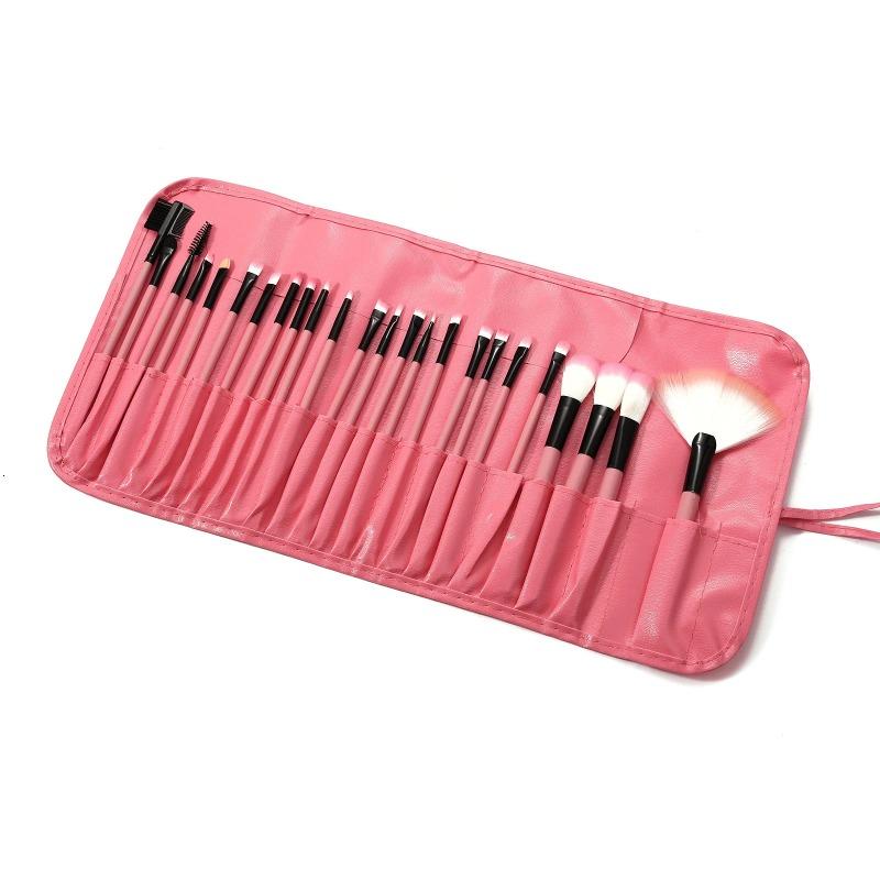 Gift Bag Of 24 Pcs Makeup Brush Sets Professional Cosmetics Brushes Eyebrow Powder Foundation Shadows Pinceaux Make Up Tools
