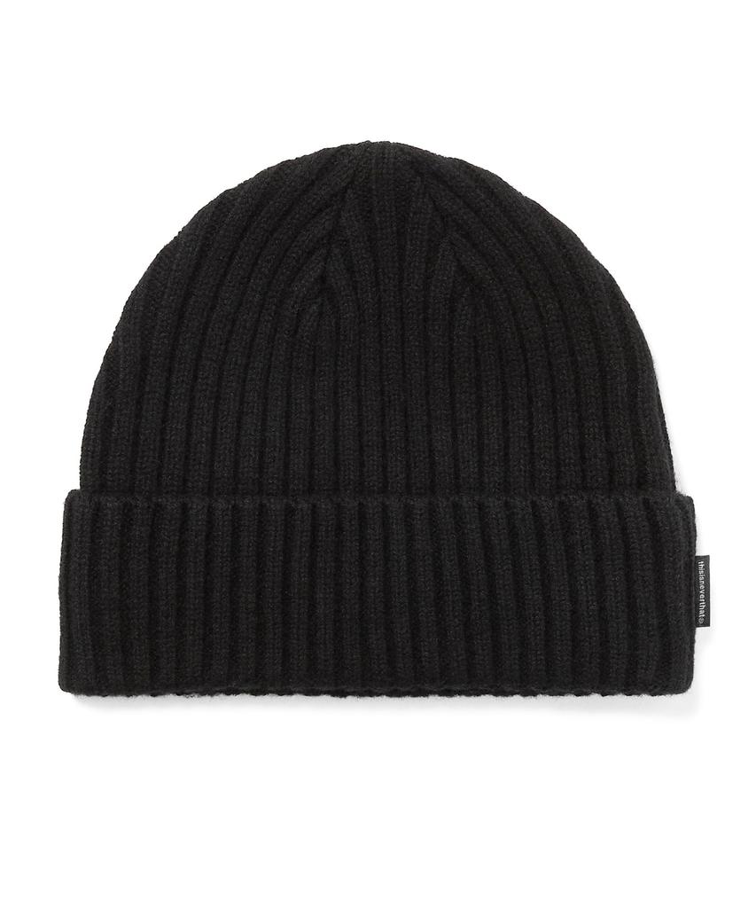THISISNEVERTHAT (Ss25) Basic Wool Beanie Black