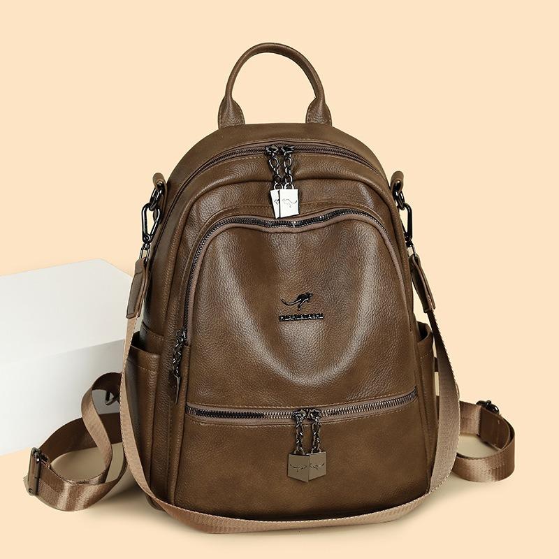 Backpack Women's New Atmospheric Fashion Versatile Large Capacity Student School Bag Premium Outdoor Travel Backpack