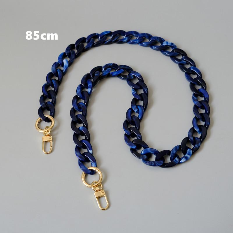 New Fashion Woman Handbag Accessory Chains Detachable Replacement White Red Blue Bag Strap Women Shoulder Resin Phone Case Chain