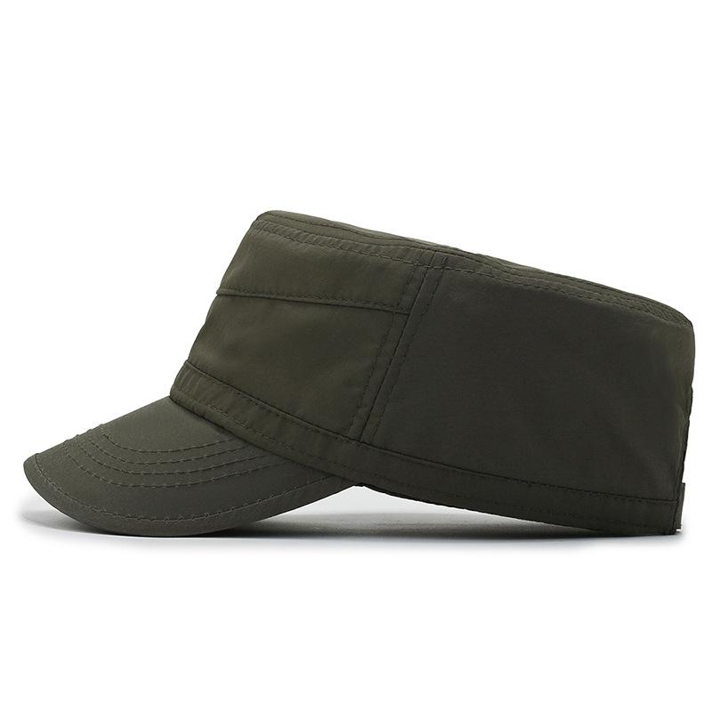 Hatt Kepsar Herr Vår Sommar Hatt Utomhus Flat Keps Snabbtorkande Solskydd Solhatt Trucker Snapback Baseballkeps Visir