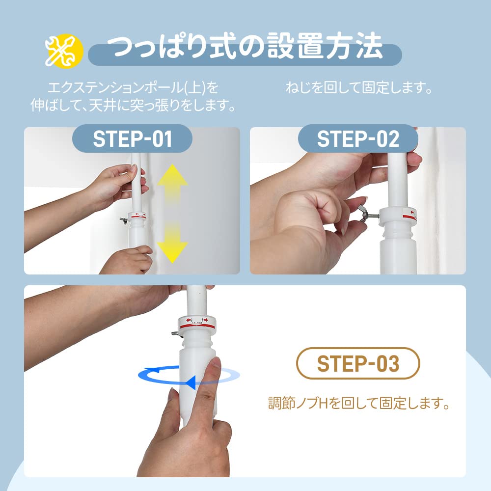 OSJ Haustier Ausbruchsverhinderung Schloss Haus Für Mehrere Mehrere Stahl Haustier Verhindert Springen Schwarz Tor, Zaun, Tür, Zaun, Sitzen, Schutz, Katzen, Katzen,