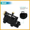 RVH000095 Front Air Suspension EAS Valve Block Transfer Valve for Land Rover LR3 2005-2009 for Land Rover LR4 2010-2016 for Land Rover Range Rover