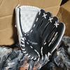 Baseballhandske i PU-läder Fångare Pitcher Träning Barn Tonåringar Vuxna Softballhandske Förtjockad Handflatsdesign