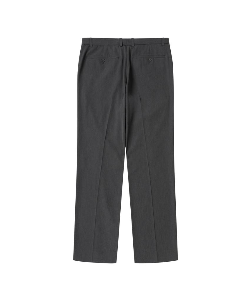 Keoseuuteommellou Dark Gray Slim Fit Setup Pants Cwpam25404Gyd