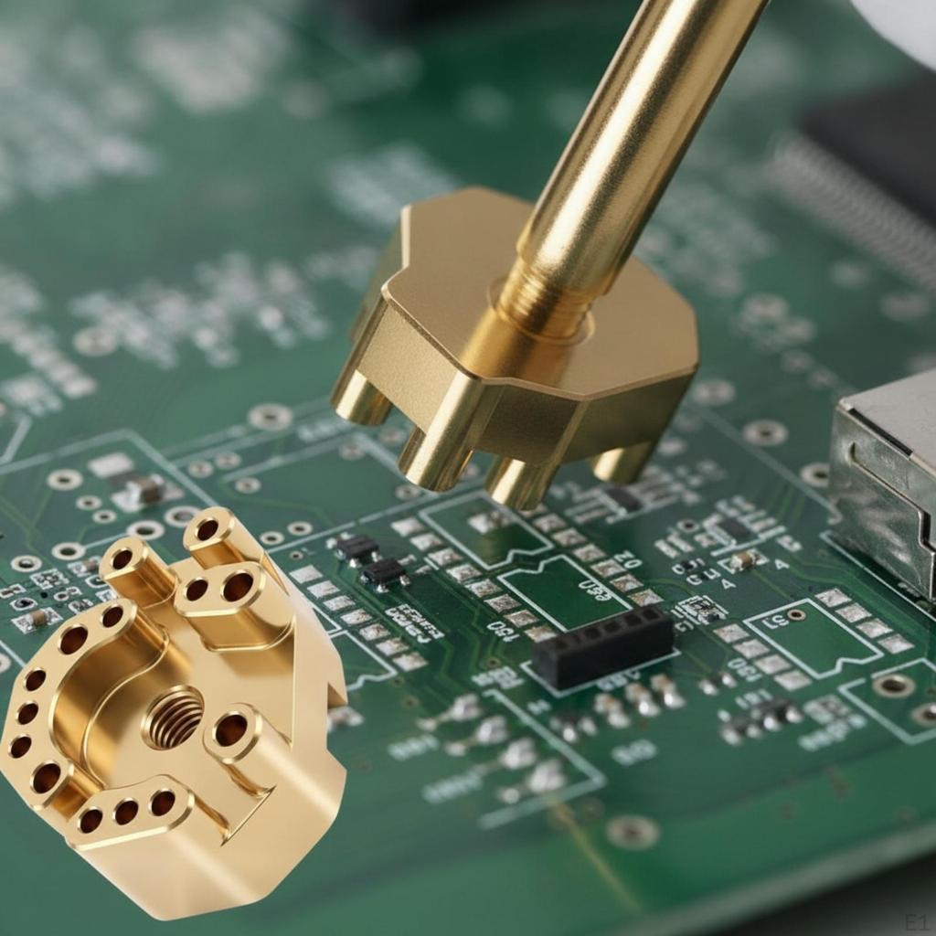 Joystick Soldering Iron Tip with Adapter Copper for DIYers