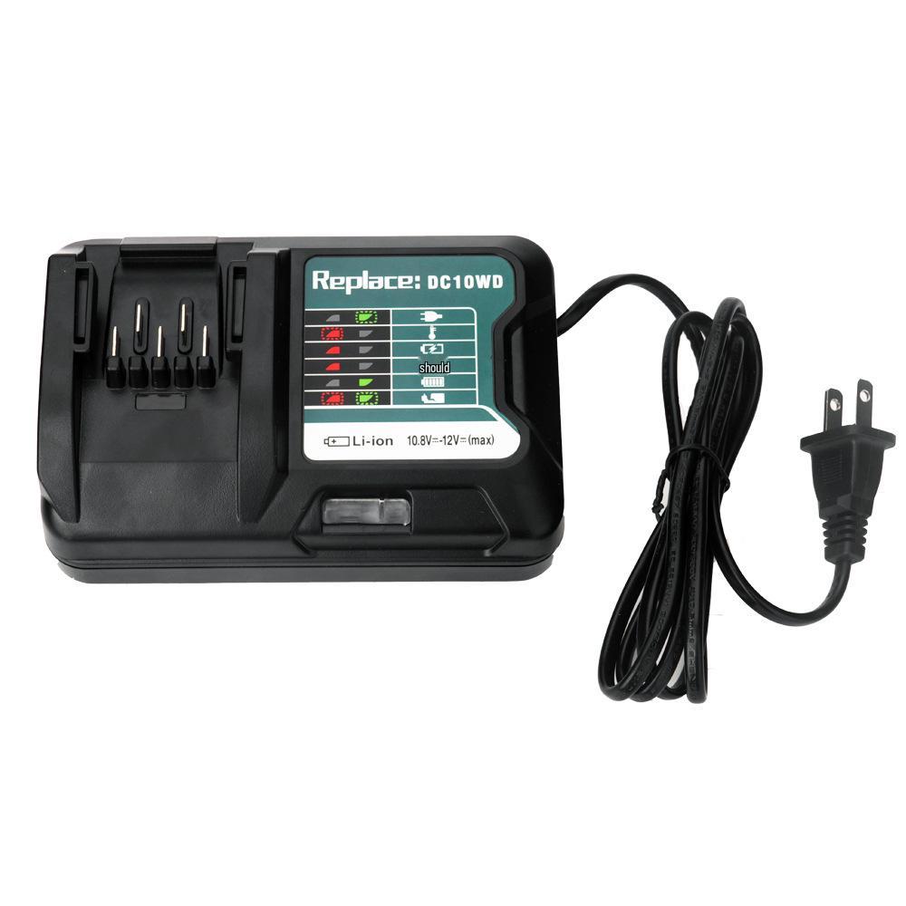 Makita DC10WD Charger Replacement for 10.8V-12.6V Lithium Battery BL1021B