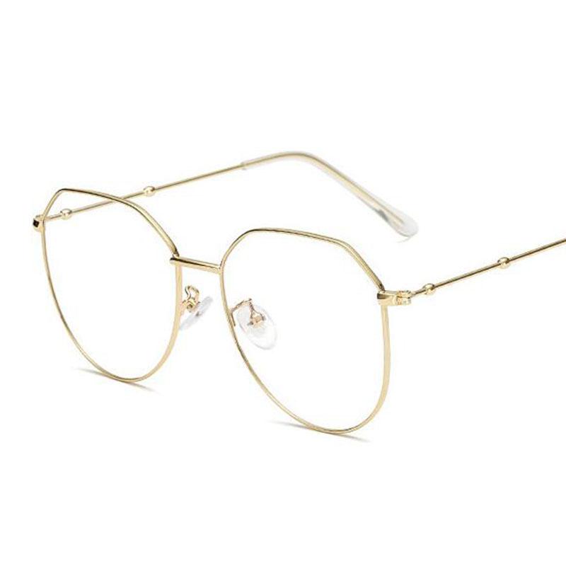 

Metal Irregular Polygon Myopia Eyeglasses Women Men Prescription Spectacles Eyewear -0.5 -0.75 -1 -1.25 -1.5 -2 -2.5 -3 -3.5 -4 0