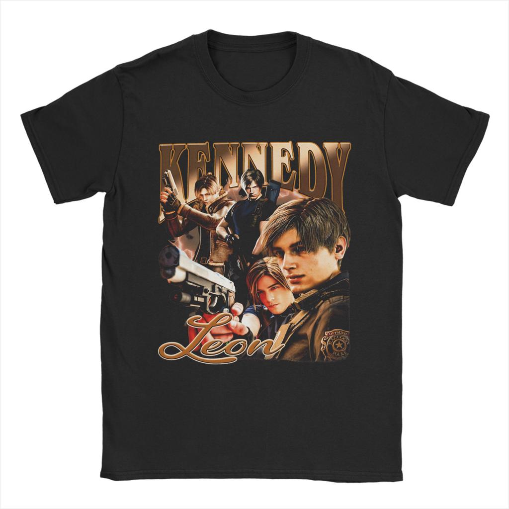 Leon Kennedy Girl Dinner T Shirt Beach Hippie T Shirts Unisex 100 Cotton ONeck 4XL 5XL 6XL Top Tees ShortSleeve Y2K Retro Tshirt