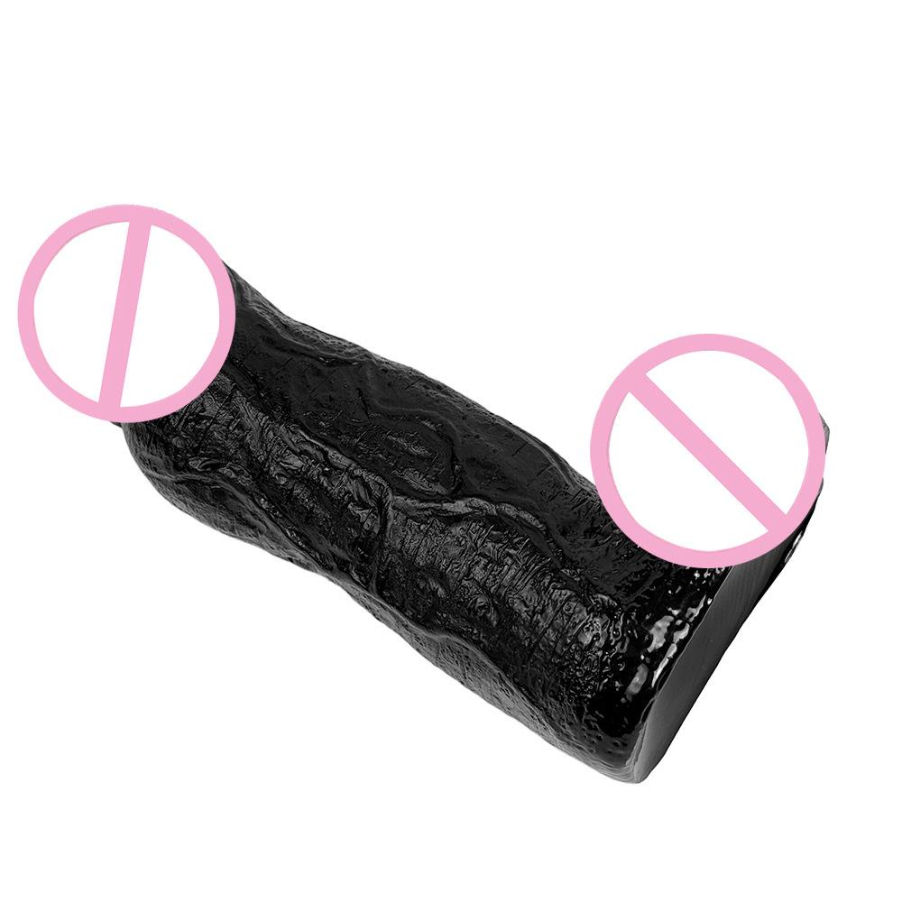 Thick Large Realistic Silicone Dildo Fist Anal Dilator for Women
