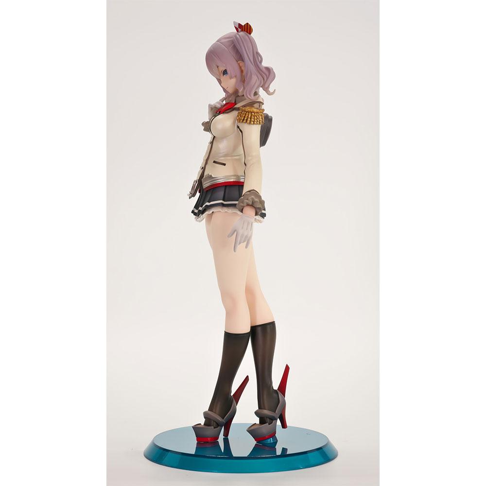25CM Anime Fleet Collection Figure Kashima Standing Animation Model Toy Gift Collection Decoration Ornaments PVC