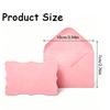 40Sets Envelope & Wavy Edge Card Kit, Pink Gradient Style, Writing Stationery for Greeting, Invitations, Thank You Notes, XJM