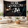 Sex Pistols Wall Tapestry, Soft Fabric Wall Hanging, Decorative Backdrop For Bedroom Home Wall Art