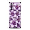 Realistic Lily Flower Print Soft TPU For Realme 12 11 10 9 Pro Plus GT2 GT3 GT5 7 8 Pro C21 C25 C35 Pro 5G Shockproof Phone Case