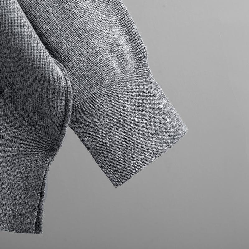 Frauen Herbst Winter Pullover Pullover Oansatz Volle Hülse Lose Oversize Strickwaren Dicke Einfarbig