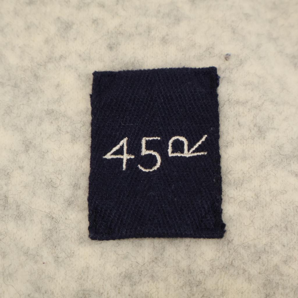 45R 7102037 Ivory Jersey Melton Hooded Coat Coat 2 Ivory grayUsed