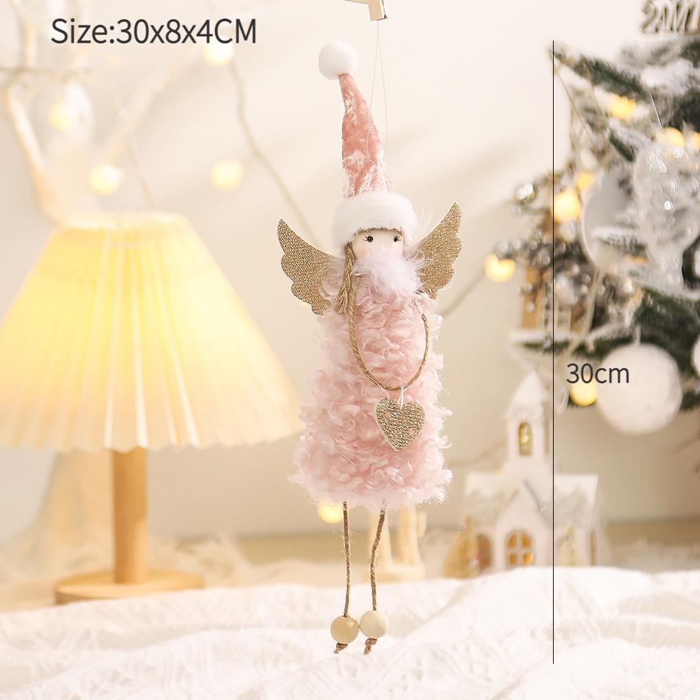 Angel Doll Merry Christmas Ornaments Christmas Decorations for Home Noel Natal Tree Decor Navidad Xmas 2025 New Year 2025 Gifts