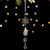 Transparent Acrylic Christmas Tree Ornament Shatterproof Hanging Decors Durable Holiday Decoration For Family Party