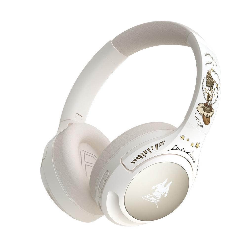 Low Latency Wireless ANC Over-Ear Bluetooth Headphones with Long Battery Life for Gaming