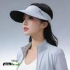 Women's Foldable UV Protection Hiking Sun Hat - Wide Brim, Open Top
