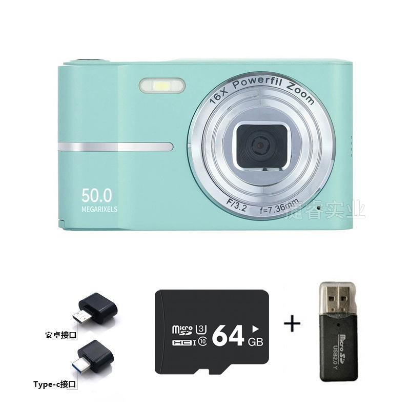 HD CCD Camera, Student Party Can Take A Selfie, Dual Lens Video Recorder, Portable Digital Camera