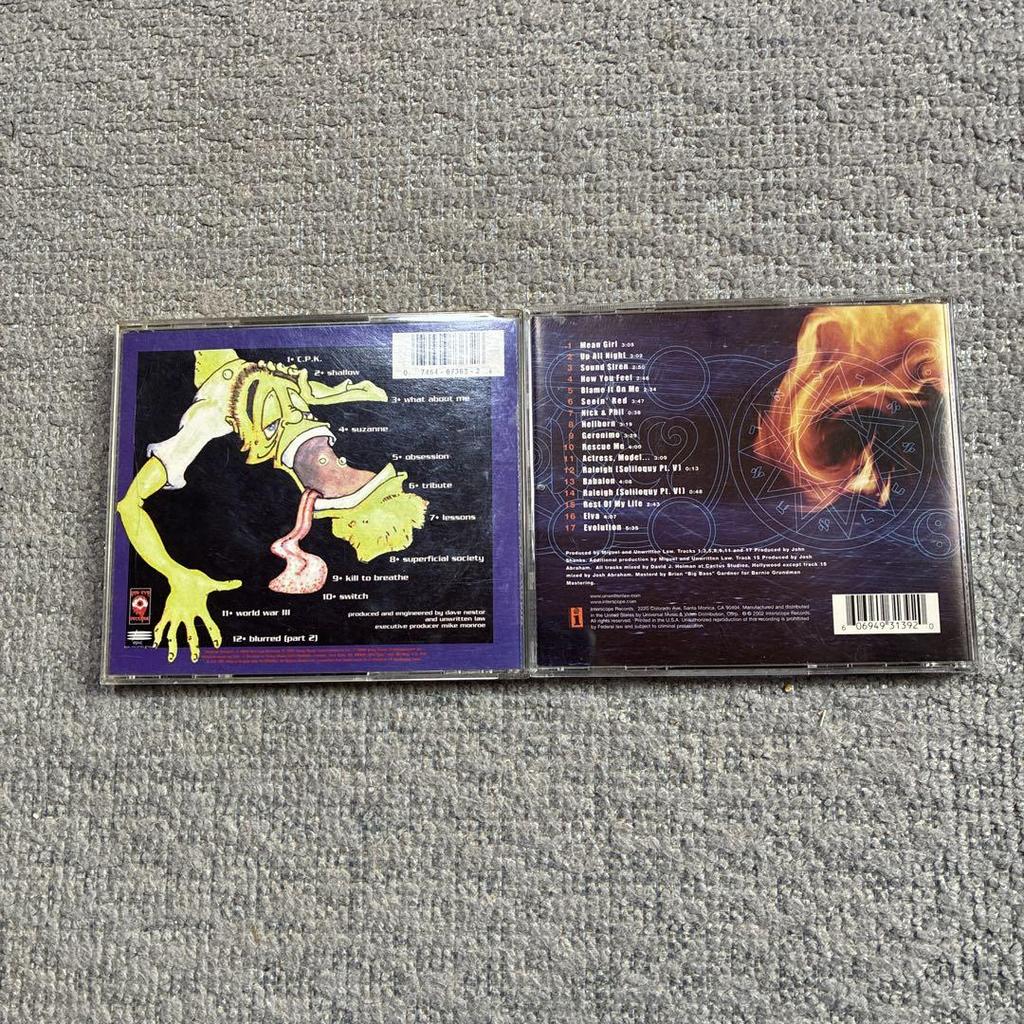 [USED] Unwritten Law 2 album set punk