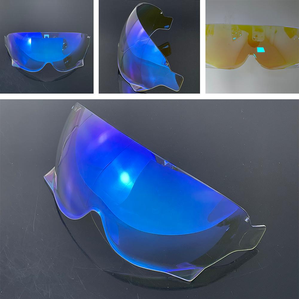 

Визор шлема CJ-3 для SHOEI JO JO+ EX-Zero CJ-3 Защита для лица Мотоциклетная линза Солнцезащитный козырек Защита от запотевания Аксессуары Замена очистить синий