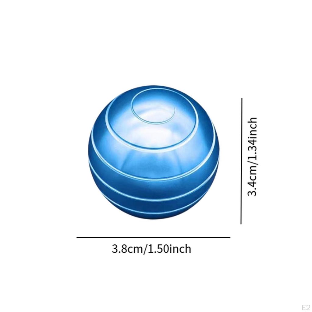 Desk Toy Ball Gadgets Metal Desktop Rotating for Adults Teens Gift