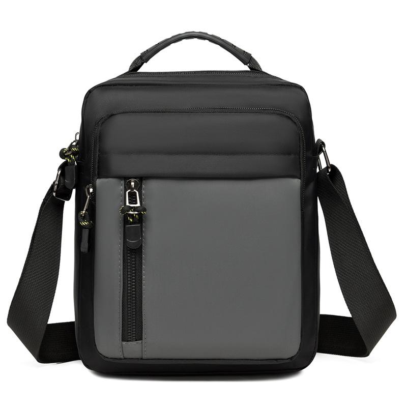 Men's Trendy Vertical Crossbody Bag - Lightweight Casual Travel & Commuting Handbag