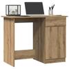 Artisan Oak Desk 100 X 50 X 76 Cm Particleboard