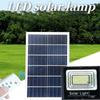Solar Power Light Led Flood Light Indoor Outdoor Lighting Street Lamp w/ Remote