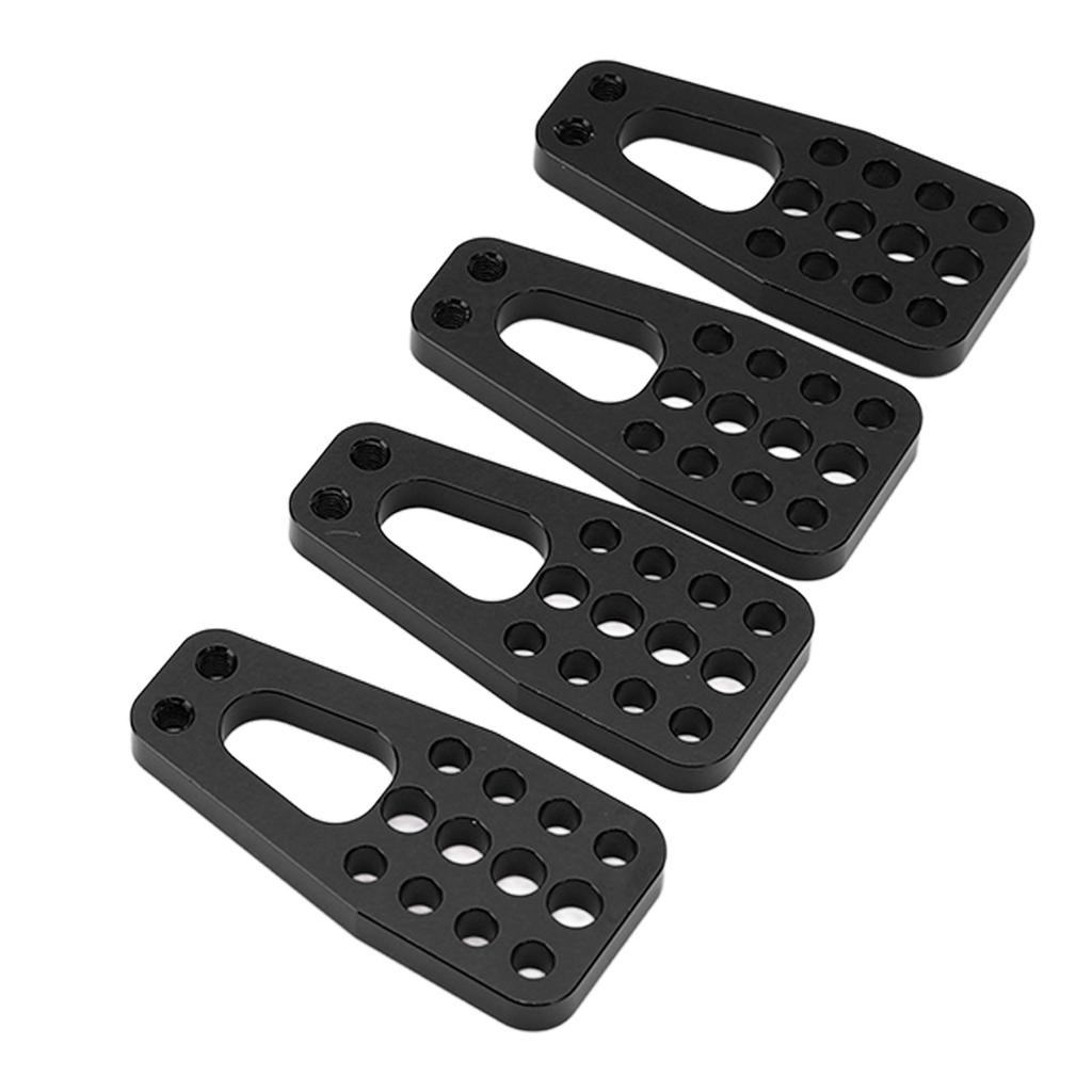 RC Metal Alloy Chassis Lift Plate Set Kit for   SCX10 1Celsius10 RC Model Car Parts