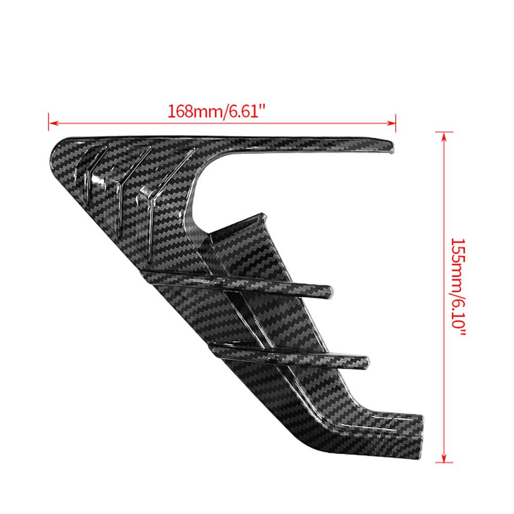 2Pcs Car Side Camera Protection Covers Kit Decoration Sticker Car Modification Accessories for Model 3 Moel Y 2018-2023