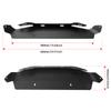 Aluminum Radiator Lower Guard Lower Protector Skid Plate Compatible with Ryker 600 Ryker 900 Ryker Rally Ryker Sport