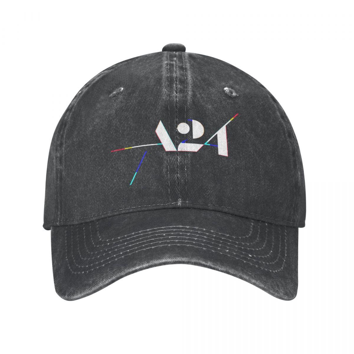 

Бейсбольная кепка A Two Four A24 Merch, винтажная потертая бейсболка Snapback, унисекс, женская, всесезонная, для путешествий, регулируемая кепка, шляпа One Size