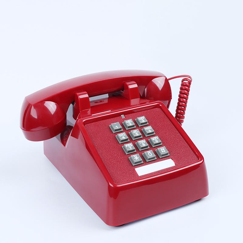 Retro Card-Insert Antique Telephone for Home & Office