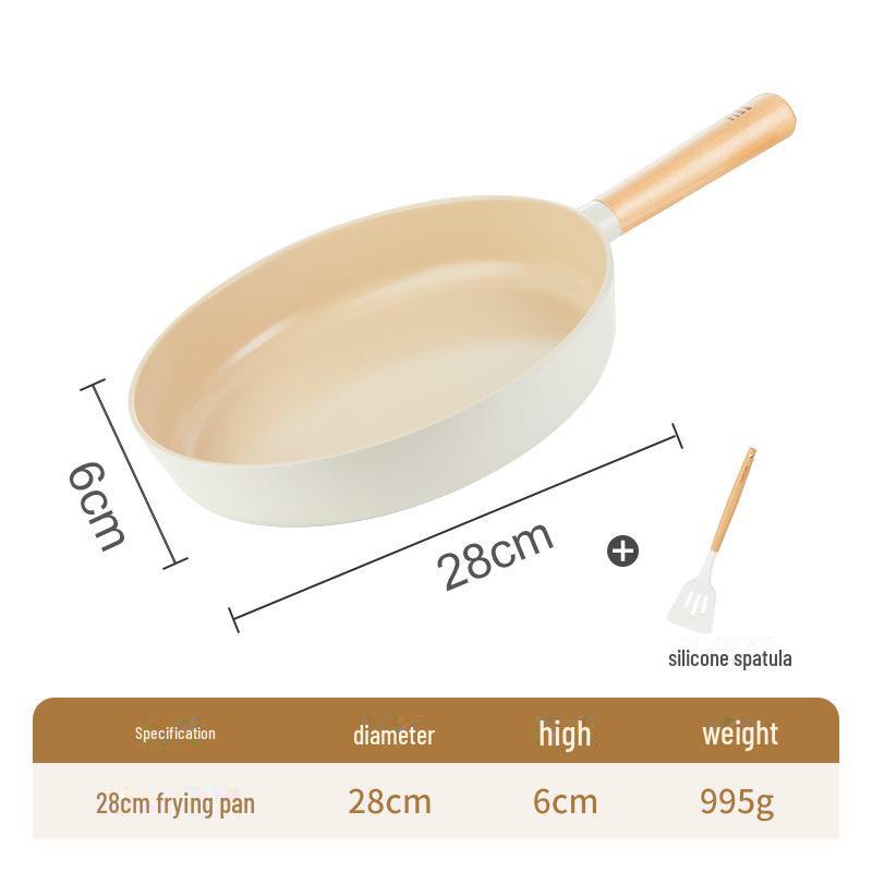 

Керамическая сковорода и молочник Neoflam с антипригарным покрытием для газовых и индукционных плит