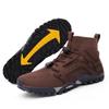 Cross-border Flyknit Unisex Hiking Shoes - Mid/High-top, Large Size, Creek Wading, Summer Outdoor Shoes