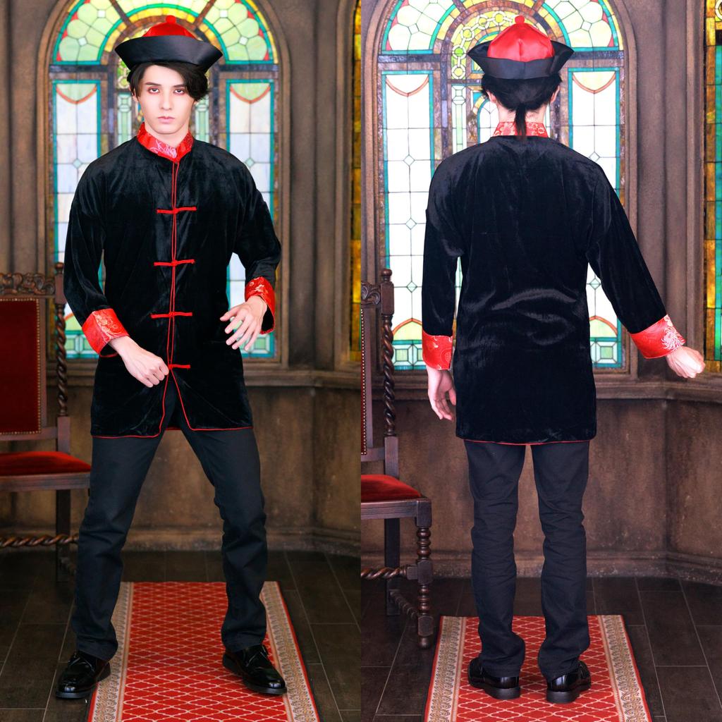 Clearstone Halloween Chinese Kung Fu Cosplay Costume, Unisex, Black