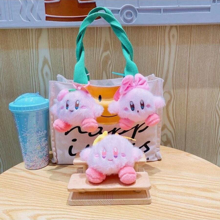Star Kirby high quality plush pendant, keychain, backpack pendant. girlish heart Soft and cute exclusive, gift fgirlfriend