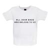 All Your Base Are Belong To Us - Baby Kids Boys Girls Unisex T-Shirt / Babygrow - Retro Game Funny