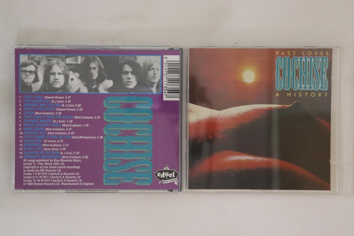 

CD COCHISE - Past Loves (A History) EDCD354 EDSEL 1992 UK Rock Used