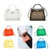 Candy-colored Transparent Shoulder Bag For Women Pvc Material Jelly Bag Medium Size Ideal For Daily Wear