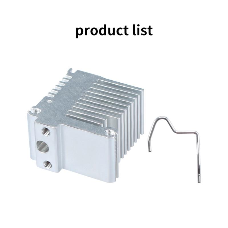 Aluminum Heatsink Assembly For Printer Extruder Optimized Thermal Management Quick Install Upgrade