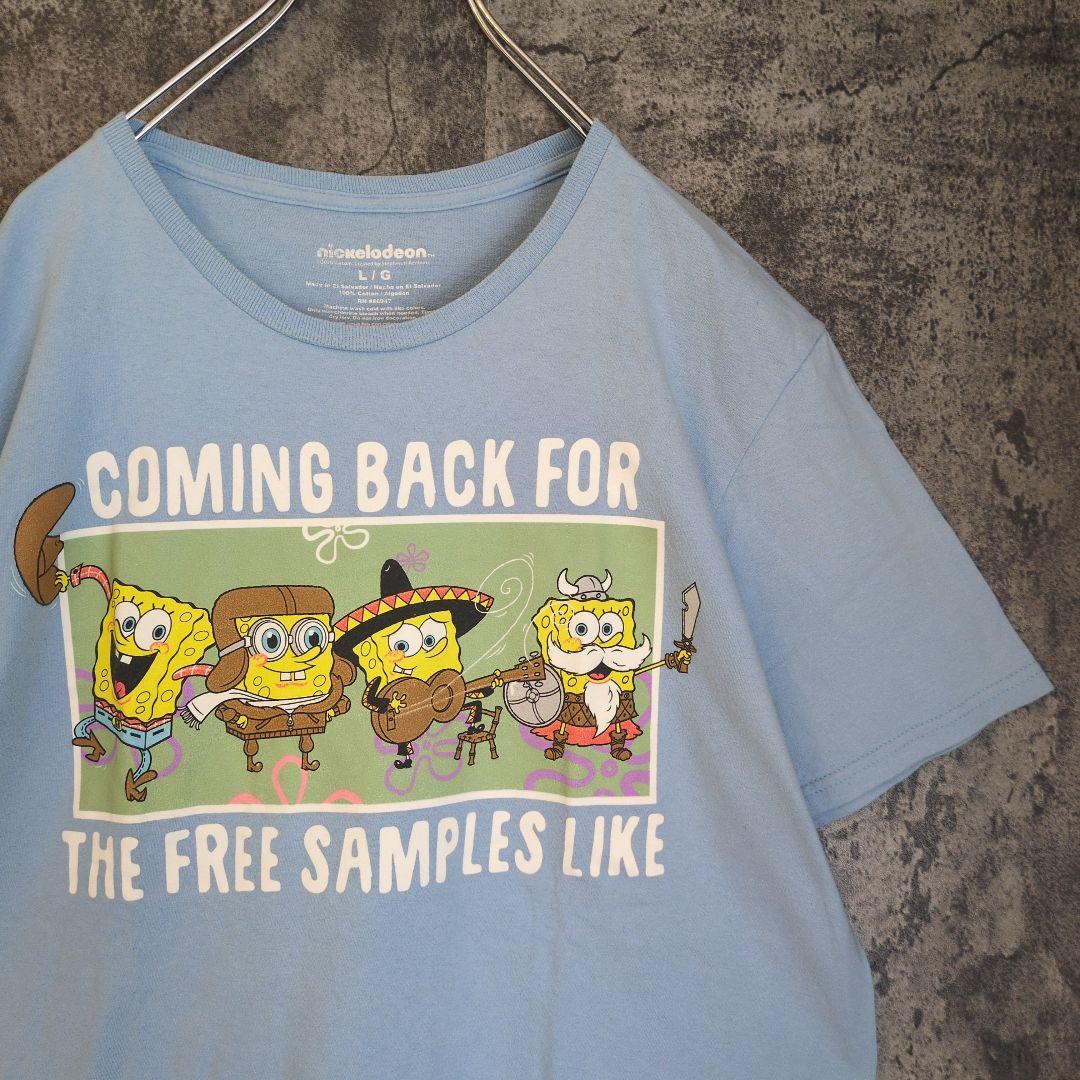 

[Б/У] Футболка Nickelodeon Губка Боб Квадратные Штаны, винтаж, одежда б/у, аниме, фильм